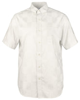 Men's Palmetto Point Gingham SS Trim Fit Shirt-SG-L